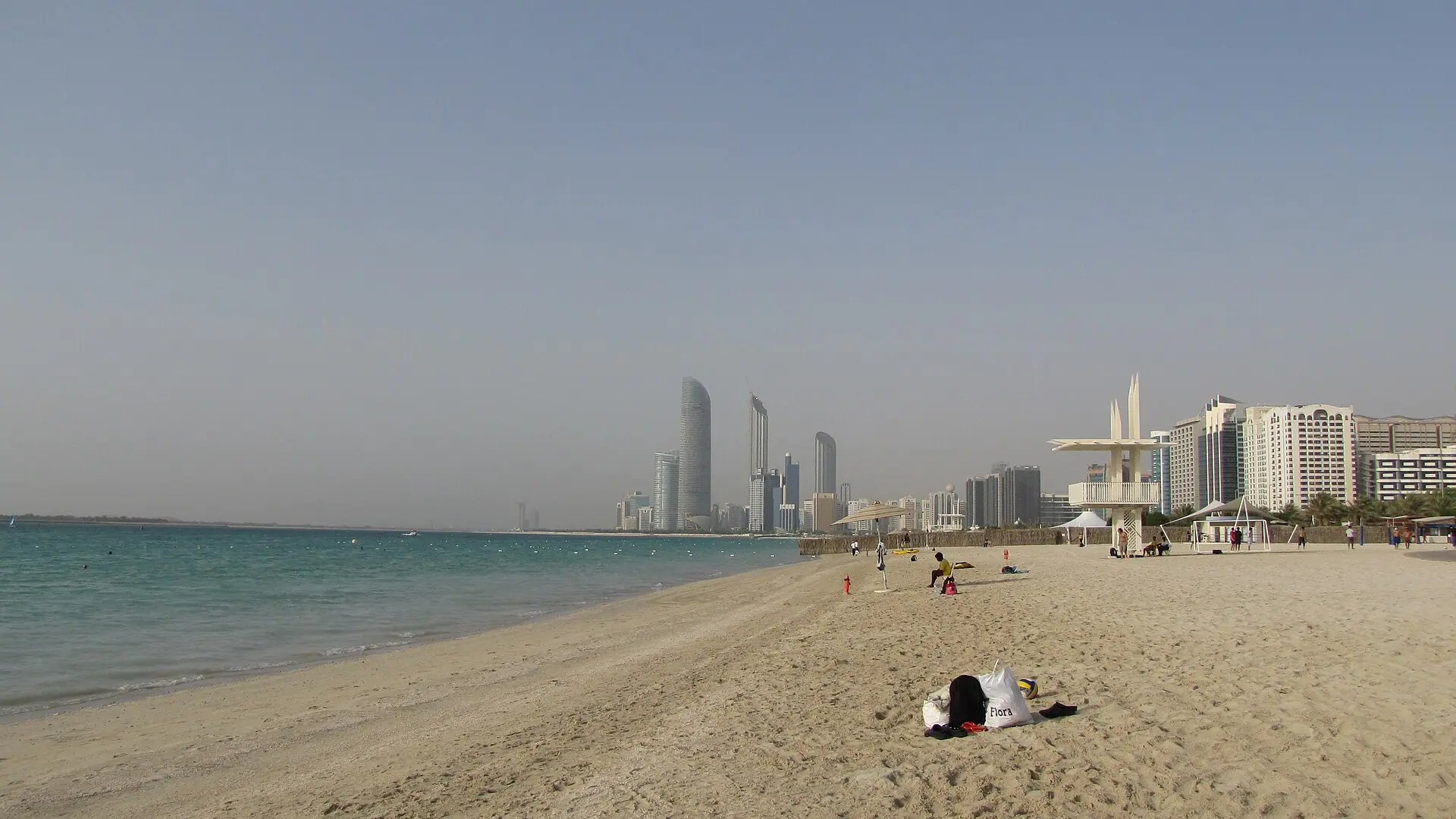 Beach and coastline, Abu Dhabi