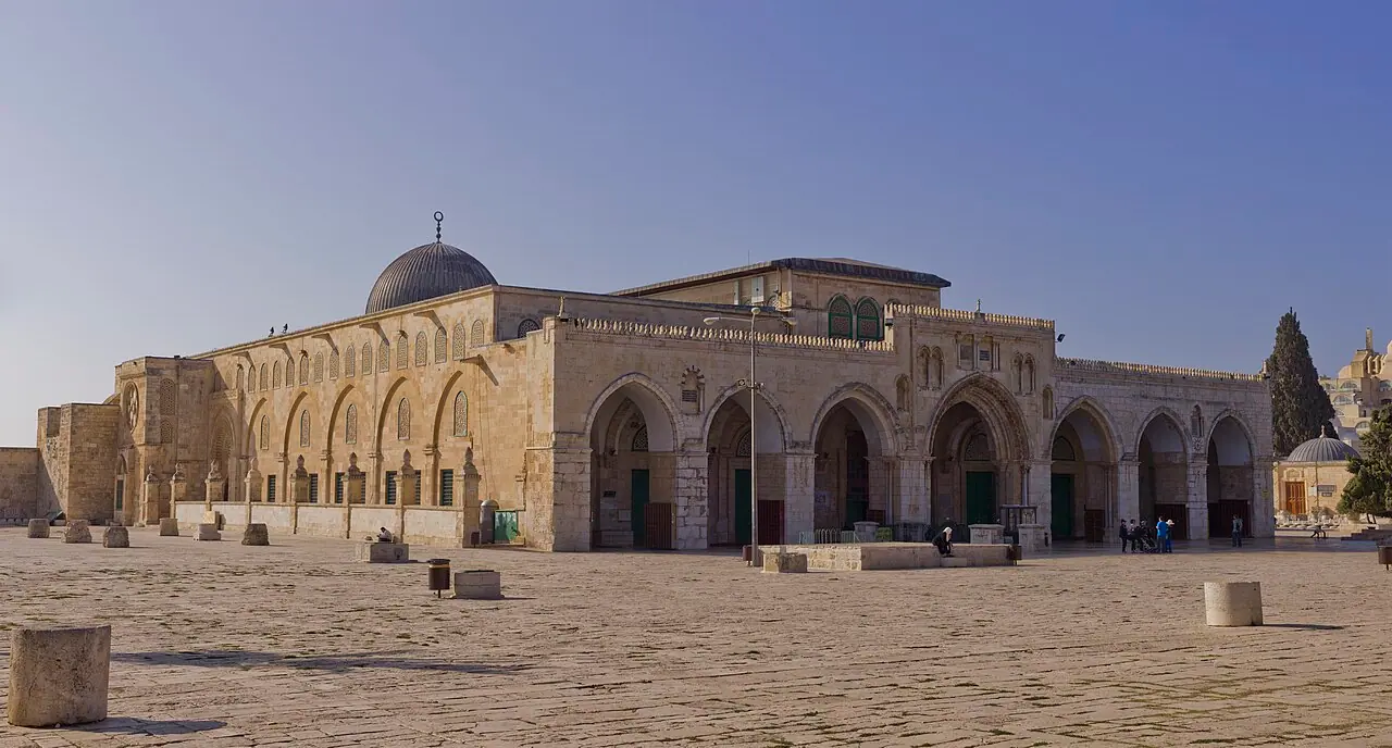 Al-Qibli prayer hall, Al-Aqsa, Jerusalem